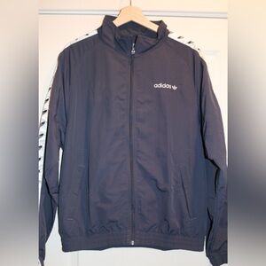 Adidas Originals Adicolor TNT Tape Wind Track Jacket Navy Men’s Size Medium